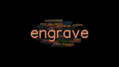 another word for engrave